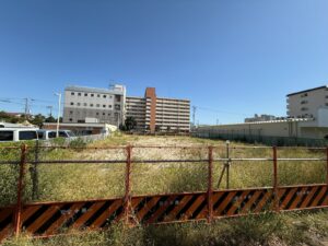 尼崎医療ビル 物件予定地