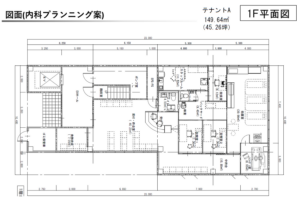 図面（内科プランニング案）